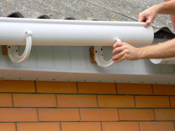 Half Round Gutter Installation in London