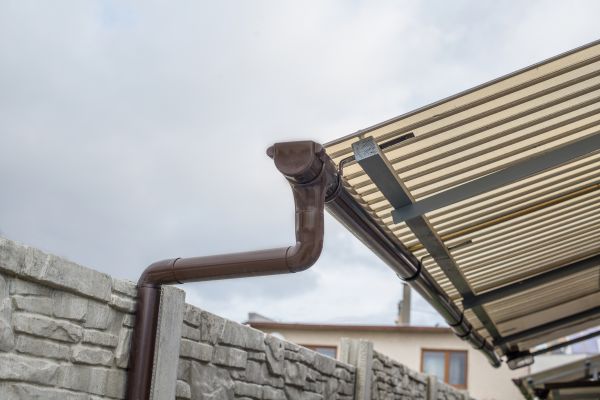 Plastic Downspout Installation in London