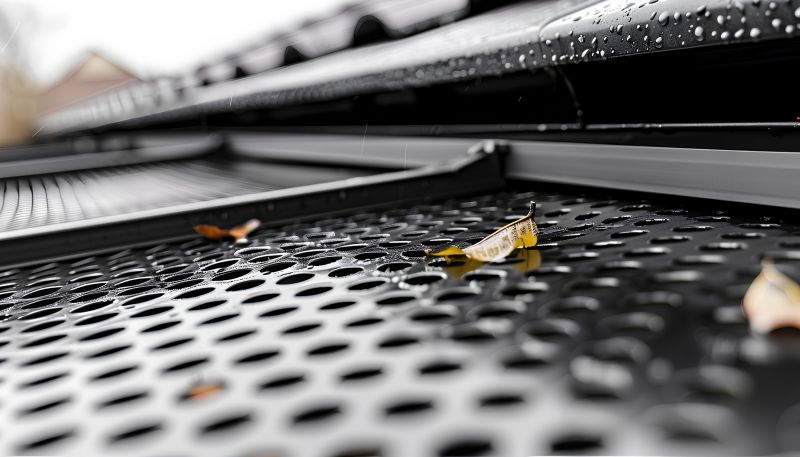 Covered Gutter Installation