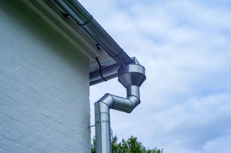 Gutter and Downspout Connection